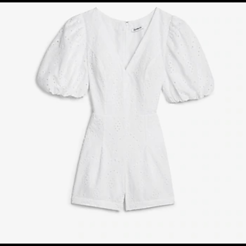 White romper size small